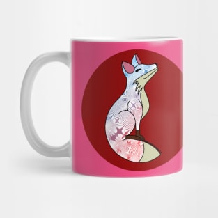 Happy Fox - Pretty Patterned Parka Mug